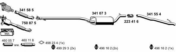  031369 Exhaust system 031369