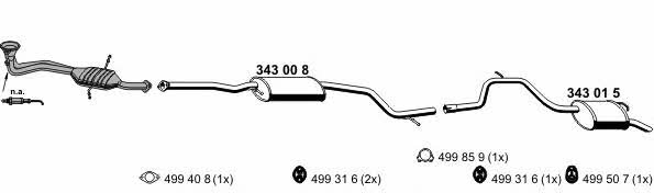  031378 Exhaust system 031378