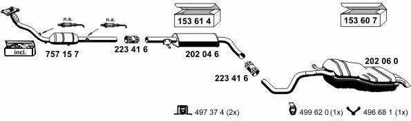  070548 Exhaust system 070548