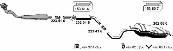  070549 Exhaust system 070549
