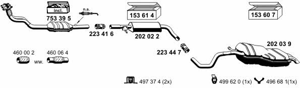  070563 Exhaust system 070563