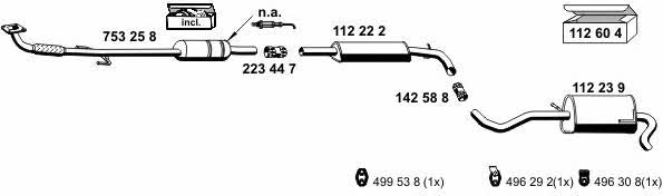  070566 Exhaust system 070566