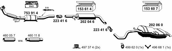  070661 Exhaust system 070661