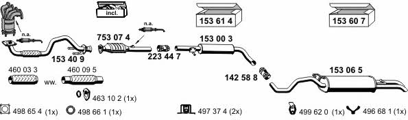  070668 Exhaust system 070668