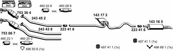  070693 Exhaust system 070693