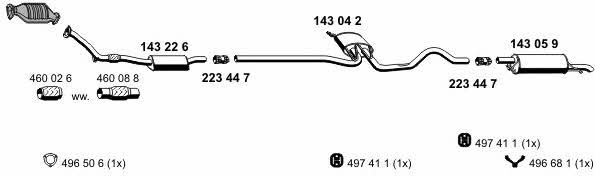  070694 Exhaust system 070694