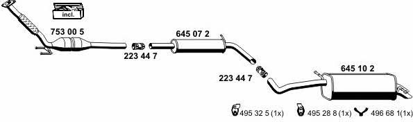  070759 Exhaust system 070759