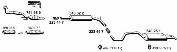  071066 Exhaust system 071066