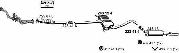 Ernst 010204 Exhaust system 010204