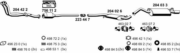 Ernst 010218 Exhaust system 010218