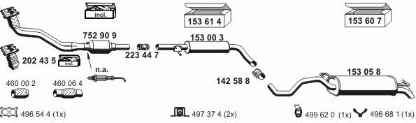  010247 Exhaust system 010247