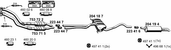  010277 Exhaust system 010277