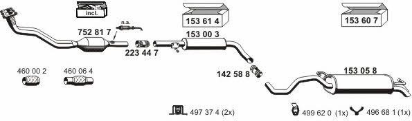  010292 Exhaust system 010292