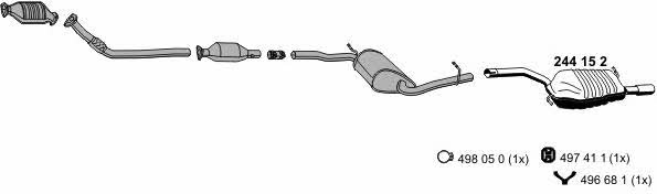  010329 Exhaust system 010329