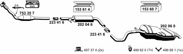  010441 Exhaust system 010441