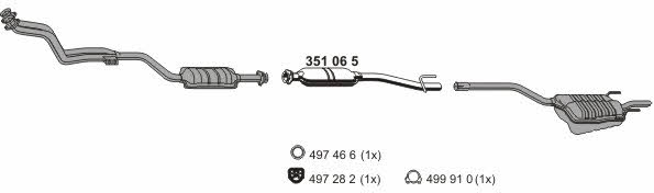  040203 Exhaust system 040203