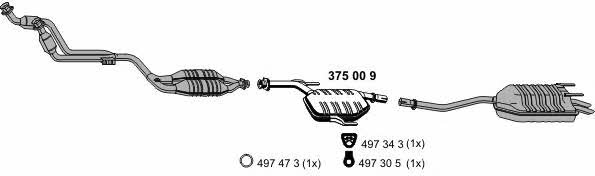  040385 Exhaust system 040385