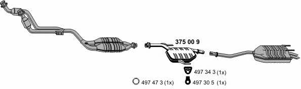  040387 Exhaust system 040387