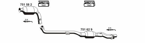  040489 Exhaust system 040489