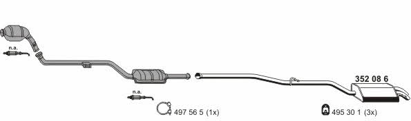  040492 Exhaust system 040492