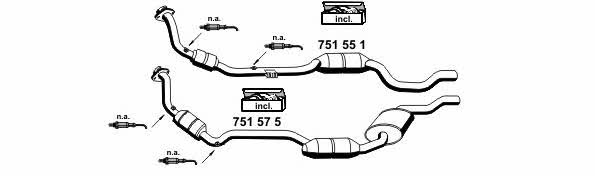 Ernst 040563 Exhaust system 040563