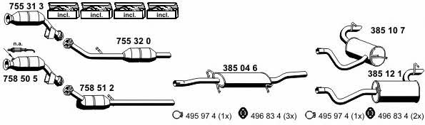  040566 Exhaust system 040566