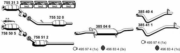  040568 Exhaust system 040568