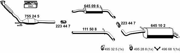  071091 Exhaust system 071091