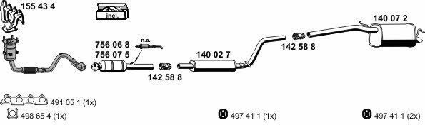  071177 Exhaust system 071177