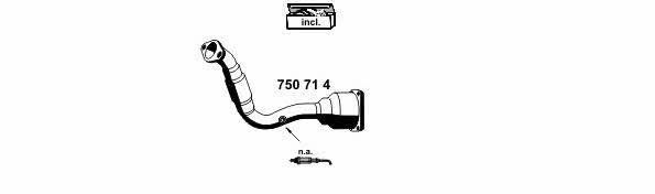 Ernst 120108 Exhaust system 120108