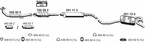  120201 Exhaust system 120201