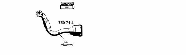  130012 Exhaust system 130012