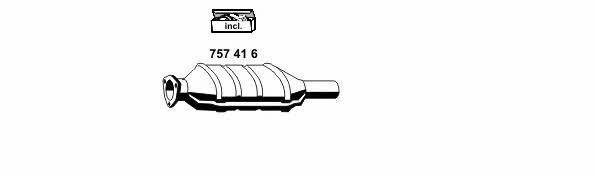  130016 Exhaust system 130016