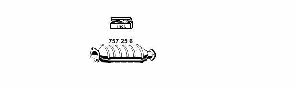  130017 Exhaust system 130017