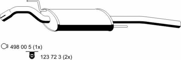 Ernst 133012 End Silencer 133012