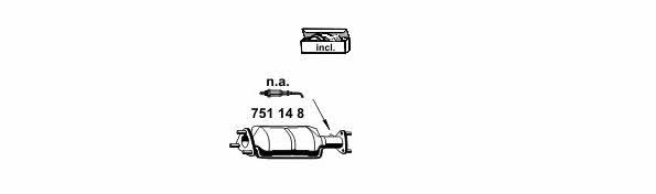  140025 Exhaust system 140025