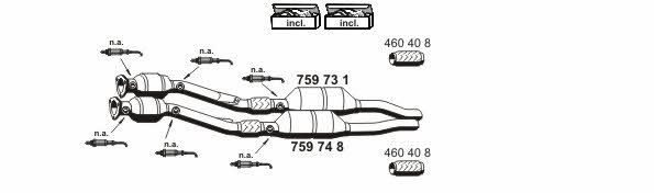  010578 Exhaust system 010578