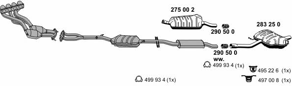  020248 Exhaust system 020248