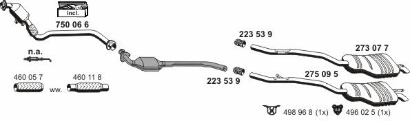  020252 Exhaust system 020252
