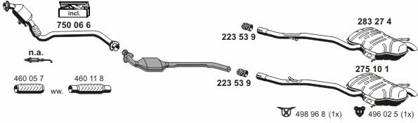  020253 Exhaust system 020253
