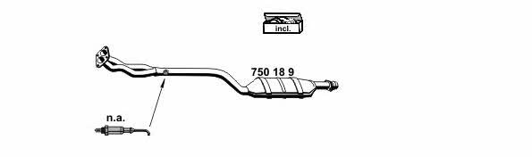  020256 Exhaust system 020256