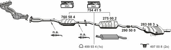  020260 Exhaust system 020260