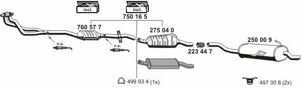  020261 Exhaust system 020261