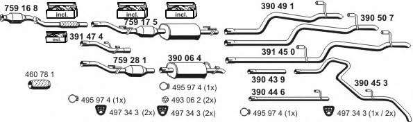  040592 Exhaust system 040592