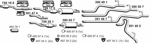  040597 Exhaust system 040597