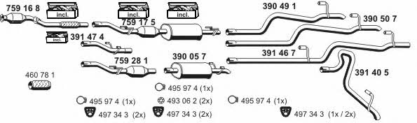  040599 Exhaust system 040599