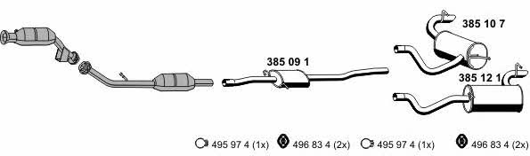  040641 Exhaust system 040641
