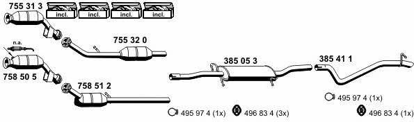  040644 Exhaust system 040644