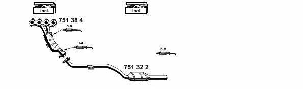 040677 Exhaust system 040677