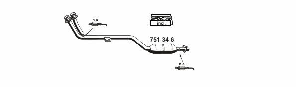  040678 Exhaust system 040678
